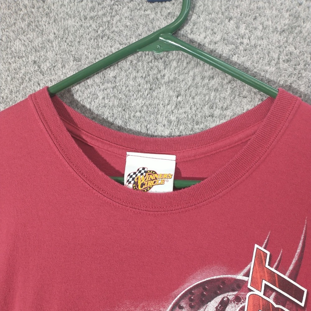Winners Circle Tony Stewart 14 NASCAR Racing T-Shirt Red Mens XL Office Depot - Picture 3 of 12